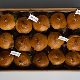 Box mini burger vege 15 szt.