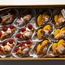 Box mini croissant słodkie 12 szt. #1