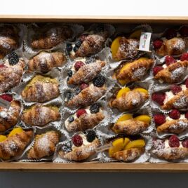 Box mini croissant słodkie 24 szt.